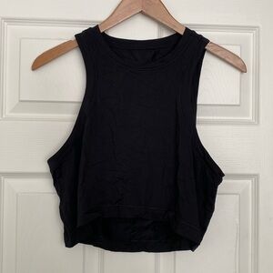 lululemon Cropped Open Back Muscle Tank